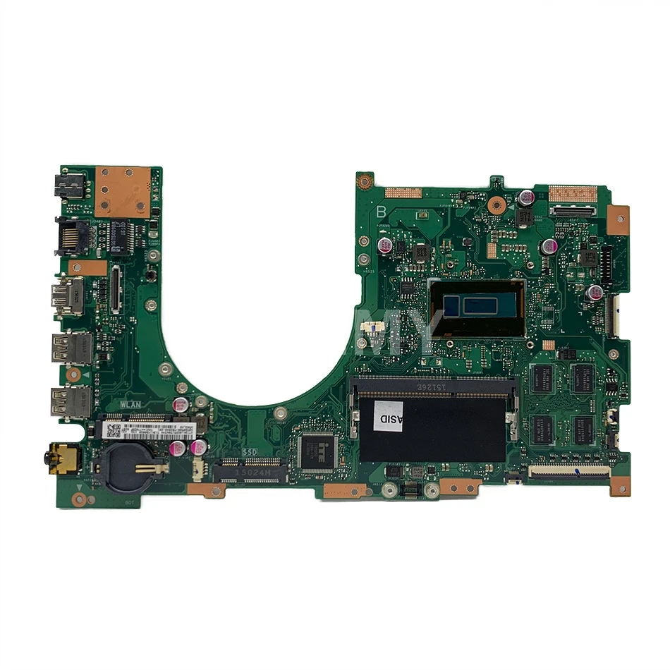 Q502LA дънна Платка на Лаптоп I5 I7 Процесор, 4 GB Оперативна Памет За Asus Q502LAB Q502LA Q502L дънна Платка на Лаптоп Изображение 1