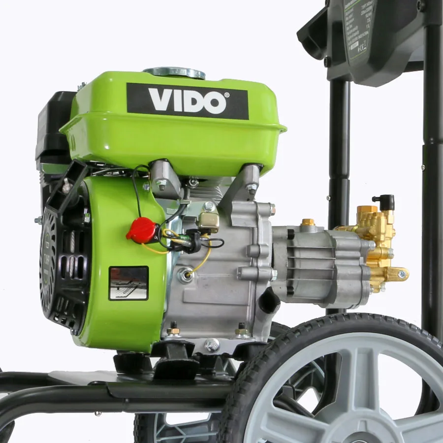 VIDO professional 3200 PSI 211CC 7HP акумулаторни или бензинови автомивка за високо налягане с високо налягане от мед Изображение 1