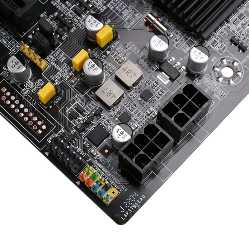 Дънна платка за майнинга B75 ETH 12 PCIE + Случаен процесор + Вентилатор + Кабел SATA + Кабел превключвател LGA1155 MSATA DDR3 дънна Платка B75 БТК Миньор Изображение 4