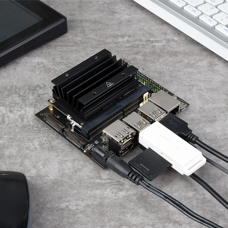 За в jetson Nano 4GB Developer Expansion Kit AI Такса за разработка на изкуствен Интелект + Мрежова карта AC8265 US Plug Изображение 4
